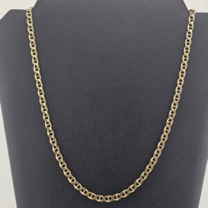 9ct Gold Mariner Chain 22"