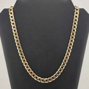 9ct Gold Curb Necklace 20"
