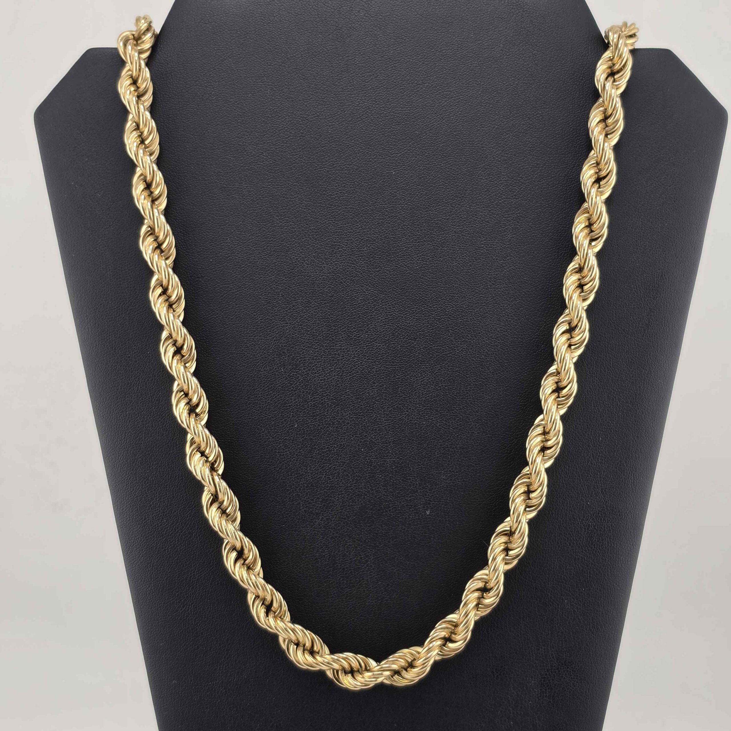 9ct Gold Rope Necklace 28"