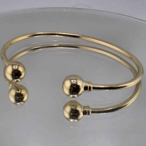 9ct Gold Child's Torque Bangle